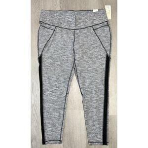 LIVI‎ Active Lane Bryant Signature Stretch Legging Women 22/24 Mesh Side NWT